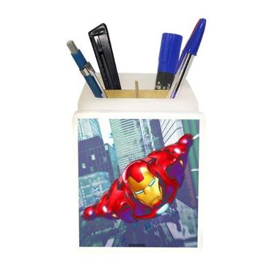 Organizador De Mesa Iluminado Com Tema Homem De Ferro | Marvel