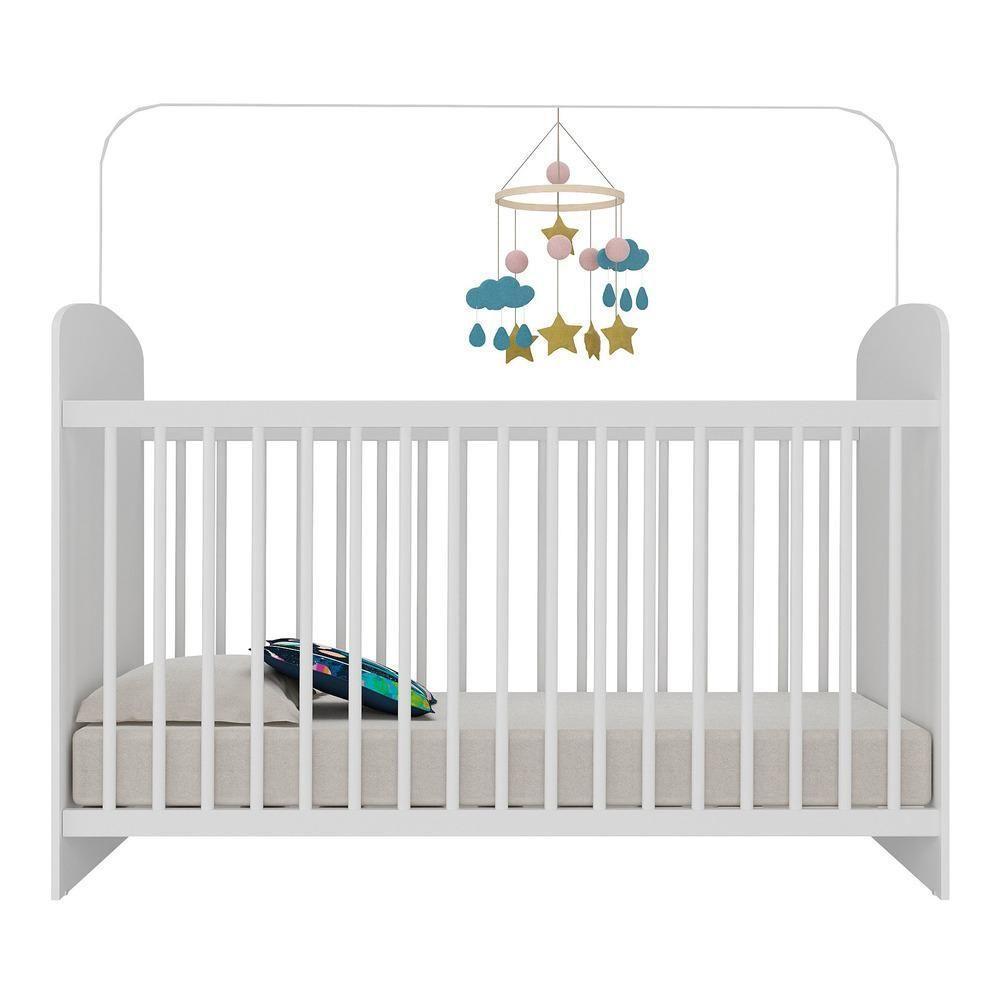 Berço Com Colchão Incluso Ana Lívia Multimóveis Mp0515c Branco - 2