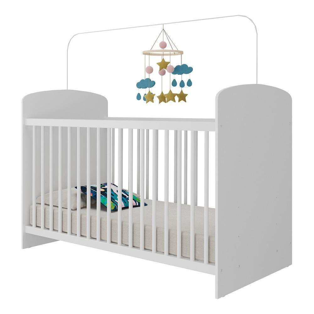 Berço Com Colchão Incluso Ana Lívia Multimóveis Mp0515c Branco - 6
