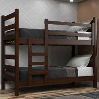 Beliche - Vira 2 Camas - Para Colchão 78/88 X 188Cm Dubai Multimóveis Vcr4137 Imbuia - 1