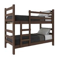 Beliche - Vira 2 Camas - Para Colchão 78/88 X 188Cm Dubai Multimóveis Vcr4137 Imbuia - 5