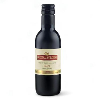 Vinho Tinto Suave De Mesa Serra Gaúcha Quinta Do Morgado Garrafa De Vidro 245ml