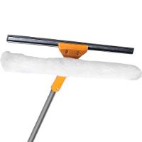 Rodo De Vidro 40cm Com Cabo E Luva De Algodão - Limpeza Eficiente E Prática - 2