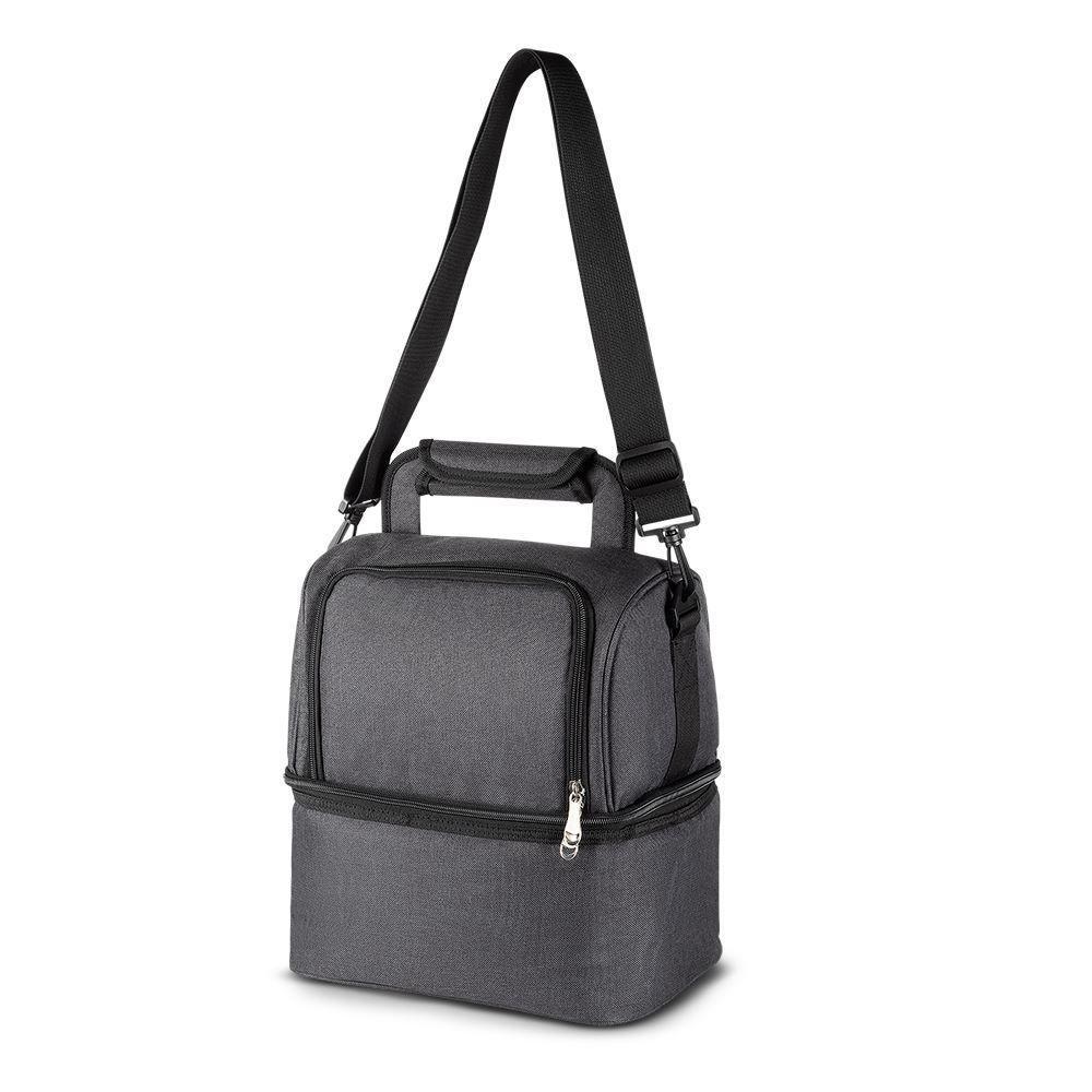 Bolsa Térmica Cinza 2 Em 1 Com Alça Easy Summer - 3