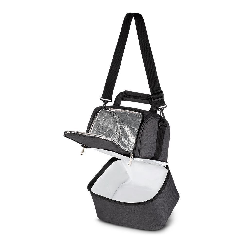 Bolsa Térmica Cinza 2 Em 1 Com Alça Easy Summer - 4