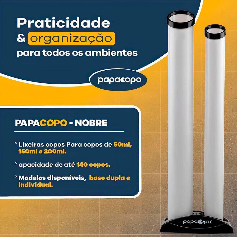 Lixeira Papacopos Dupla Coletora Para Copos Descartáveis - 4