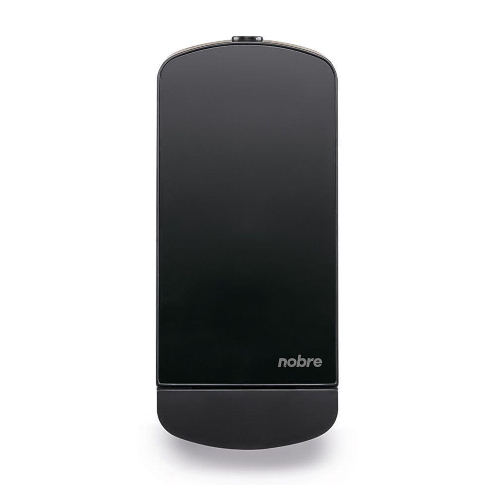 Dispenser Para Sabonete Líquido-álcool Gel 800ml Reservatório Válvula Xpro Inox Preto - Nobre - 1