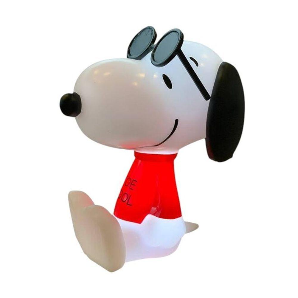 Luminária 3d Snoopy Joe Cool Luz Difusa Decoração Criativa - 1
