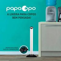 Lixeira Papacopos Coletora Para Até 140 Copos Descartáveis