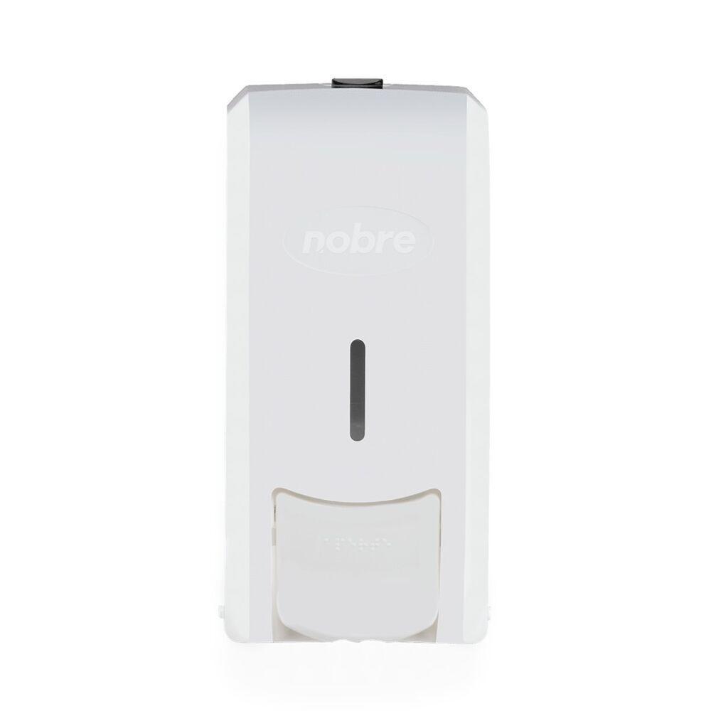 Dispenser Para Sabonete Líquido Ou álcool Gel 800ml Sem Reservatório - Preto-branco New Classic - Nobre - 5