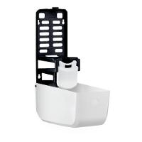 Dispenser Para Sabonete Líquido Ou álcool Gel 800ml Sem Reservatório - Preto-branco New Classic - Nobre