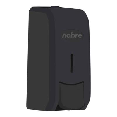 Dispenser Para Sabonete Líquido Ou álcool Gel 800ml Com Reservatório - Preto New Classic - Nobre
