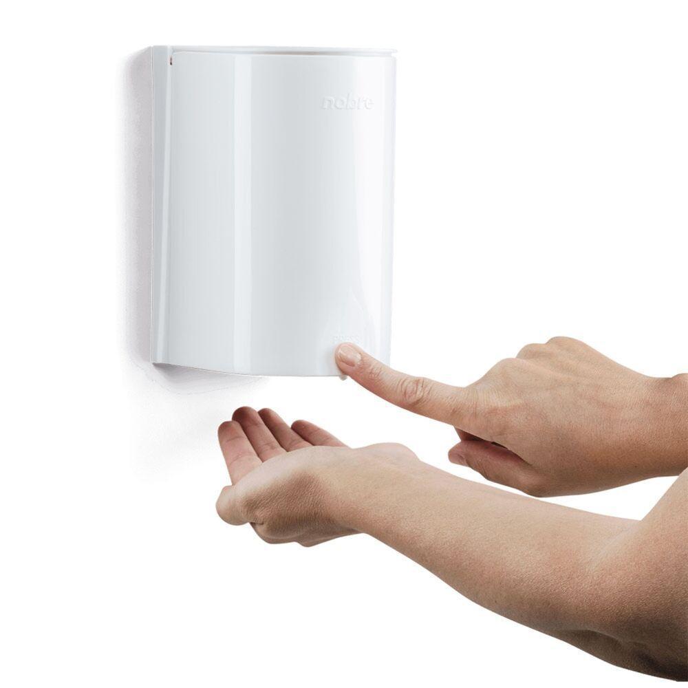 Dispenser Mini Para Sabonete Espuma 500ml Com Reservatório Branco - Nobre - 3