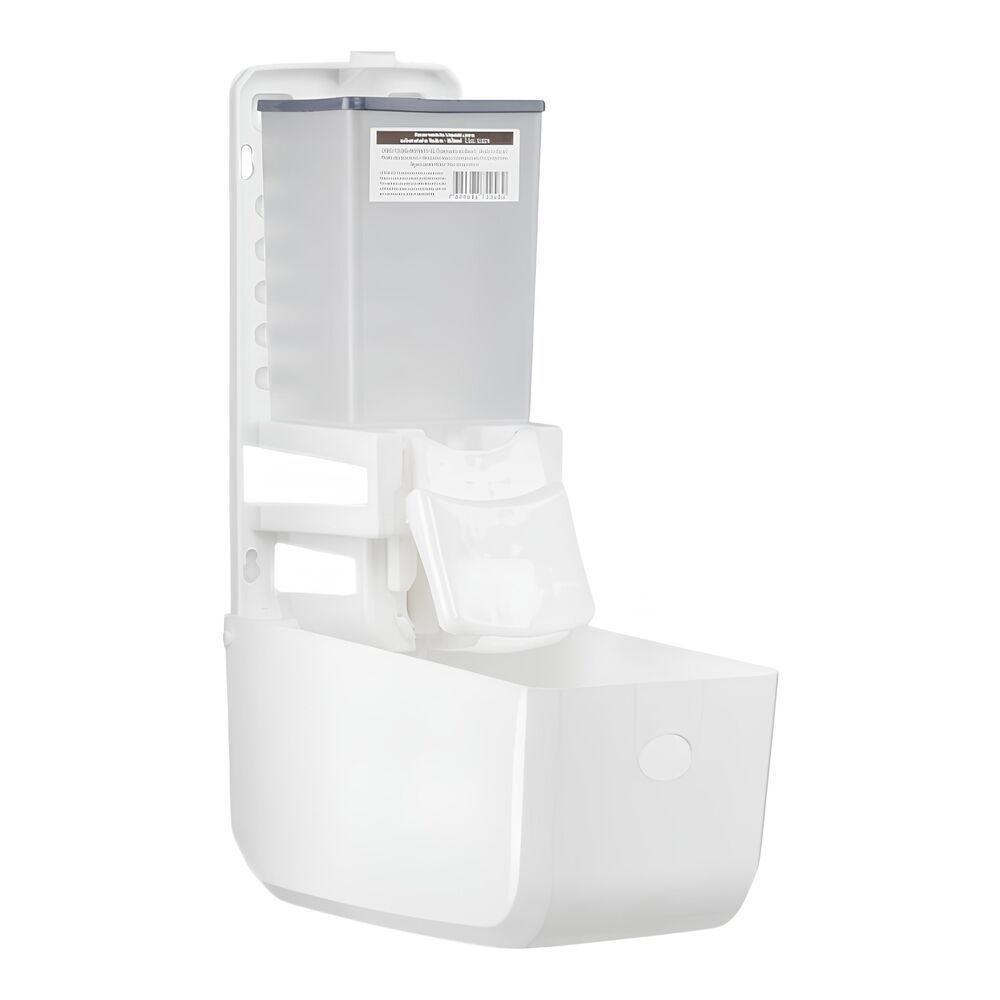 Dispenser Para Sabonete Espuma 800ml Com Reservatório - Branco New Classic - Nobre - 3