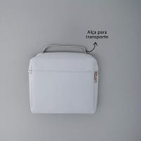 Bolsa Térmica 5l Elegante Para Lanches E Marmitex Portátil Com Alça Grafite - 3