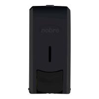 Dispenser Para Sabonete Espuma 800ml Com Reservatório - Preto New Classic - Nobre - 3