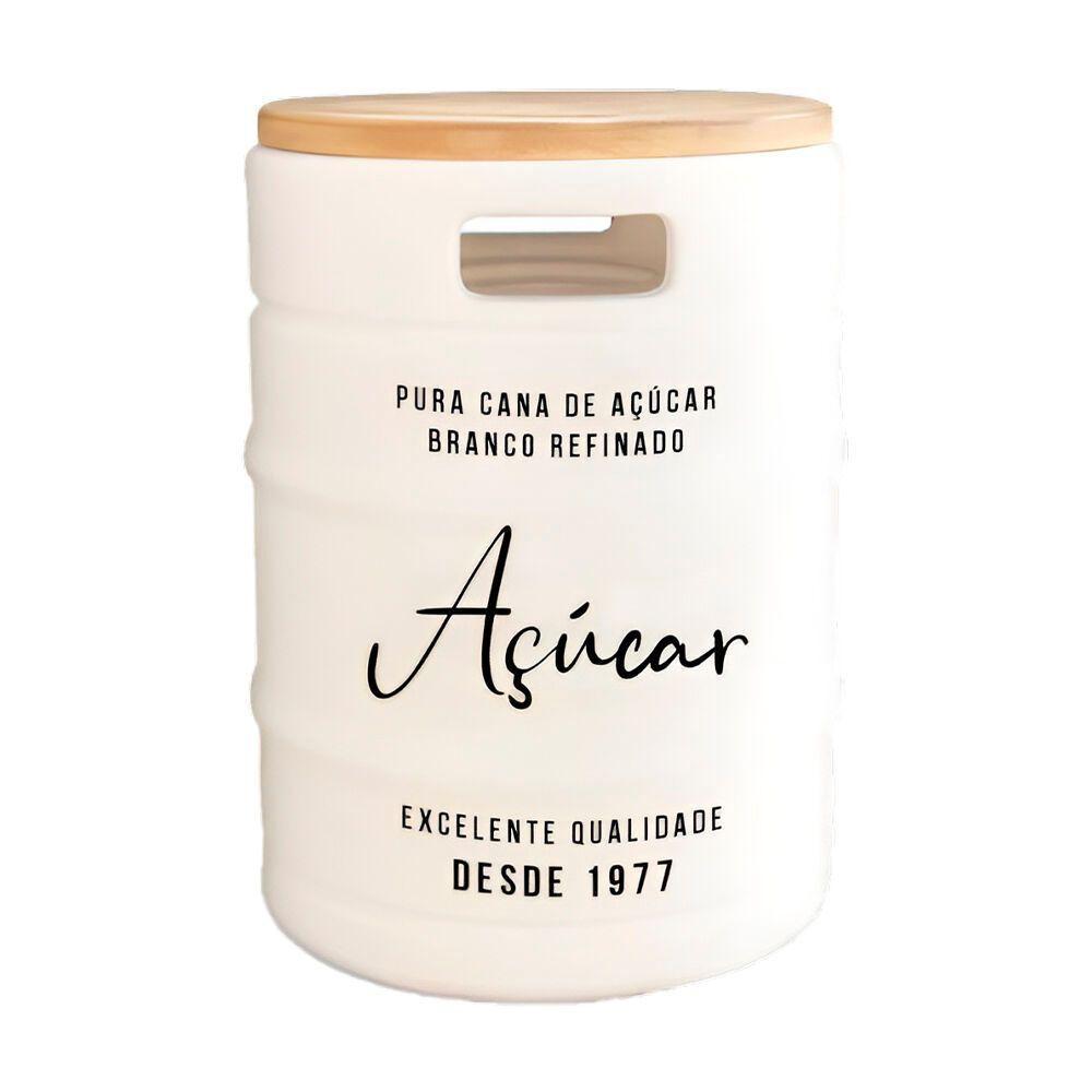 Banco Barril De Açúcar Com Tampo De Madeira Para Ambientes Externos Elegantes - 1