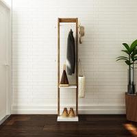 Cabideiro De Chão Multimóveis Vcr35005 Branco/Nogal Branco/Nogal - 4