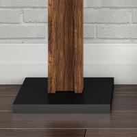 Cabideiro De Chão Multimóveis Vcr35004 Preto/Nogal Preto/Nogal - 2