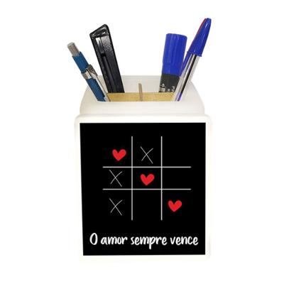 Organizador De Mesa Iluminado: Elegância E Praticidade Para Seu Escritório