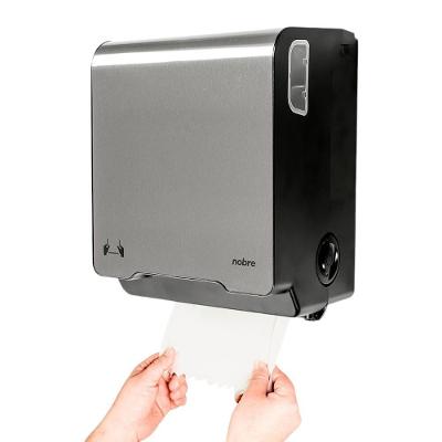 Dispensador Mecânico De Toalhas Em Aço Inoxidável - Elegância E Eficiência Para Ambientes