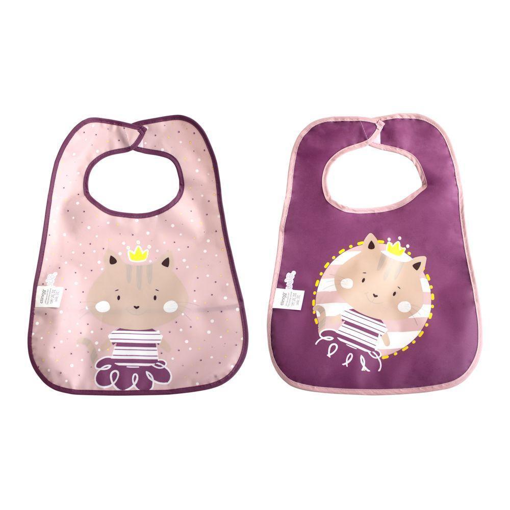 Conjunto De Babadores Duplos Com Coletor E Fecho Em Velcro - Estilo E Praticidade Para Bebês - 5