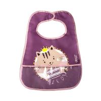 Conjunto De Babadores Duplos Com Coletor E Fecho Em Velcro - Estilo E Praticidade Para Bebês - 3