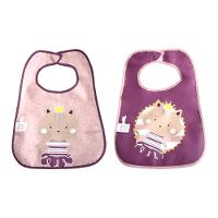 Conjunto De Babadores Duplos Com Coletor E Fecho Em Velcro - Estilo E Praticidade Para Bebês - 5