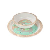 Conjunto Safari De Prato E Tigela Infantil - Estilo E Diversão Nas Refeições - 1