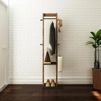 Cabideiro De Chão Multimóveis Vcr35005 Preto/Nogal Preto/Nogal - 6