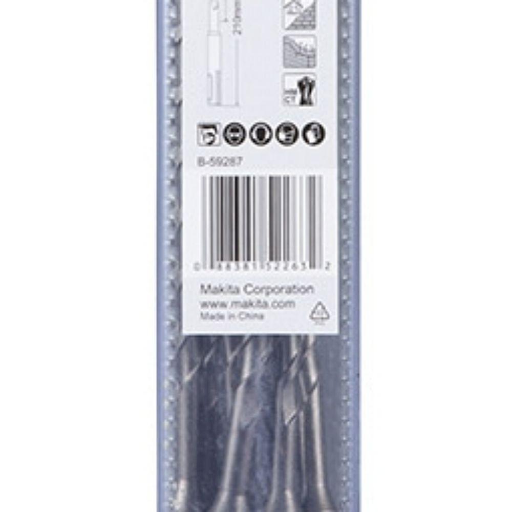 Brocas Sds-plus 6 X 210 Mm Conjunto Com 10 Peças Makita - 4