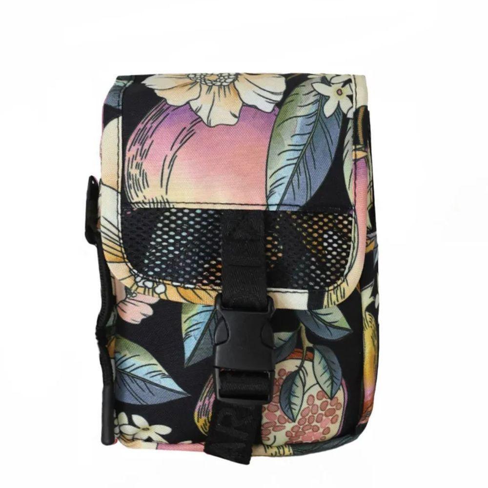 Bolsa Farm Fervo Romance Em Flor Marrom - 1