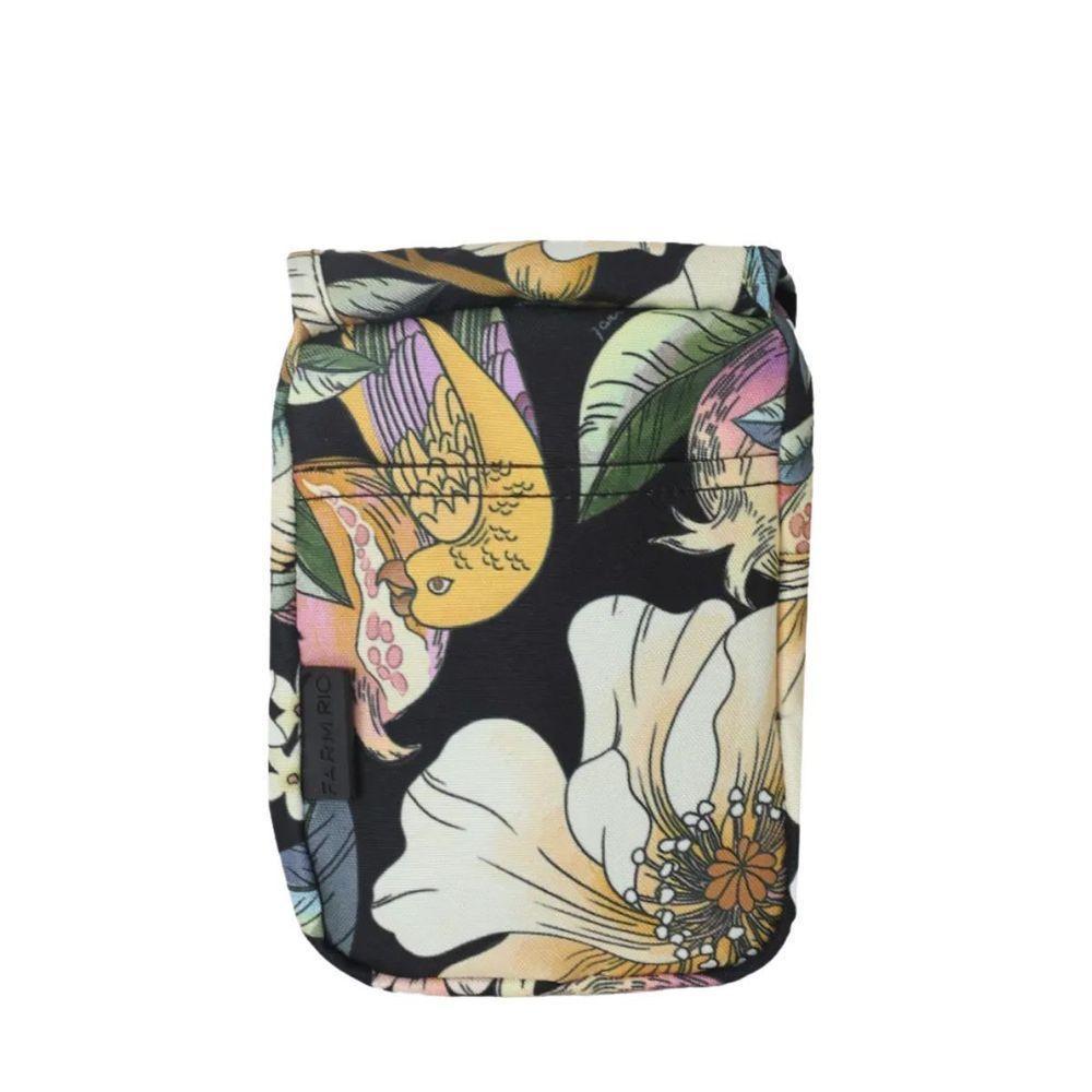 Bolsa Farm Fervo Romance Em Flor Marrom - 3