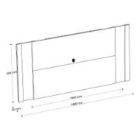 Painel Extensível Real Pérola Metalizado-amêndoa Para Tv Até 65? - Mobler Pérola Metalizado-amêndoa - 4