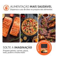 Air Fryer Forno 25L French Door Mondial Preto/Inox 2000W AFDO-25L-FD 220V - 7