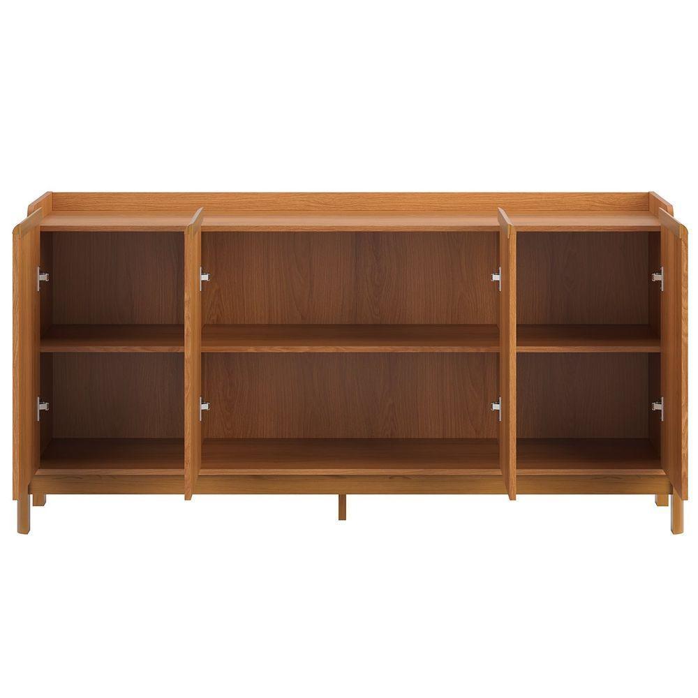 Buffet Aparador Para Sala De Jantar 4 Portas Elisa Jequitiba - 2