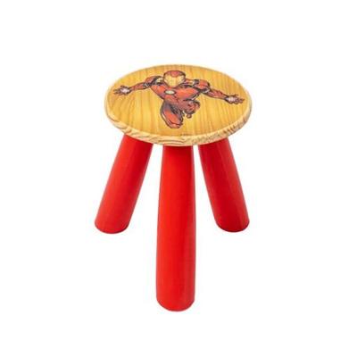 Banqueta Mini Homem De Ferro - Marvel - Decoração E Conforto Para Crianças