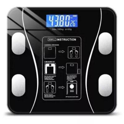 Balança Corporal Digital Bioimpedância Ideal Para Banheiro E Consultório