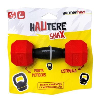 Brinquedo Interativo Para Cães - Haltere Estimulante Com Petiscos Para Diversão E Aprendizado
