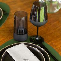 Copo Copa E Cia Duo 540ml Em Vidro Preto - 4