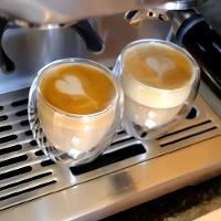 Conjunto Com 2 Copos De Vidro Borossilicato 80ml Parede Dupla - 5