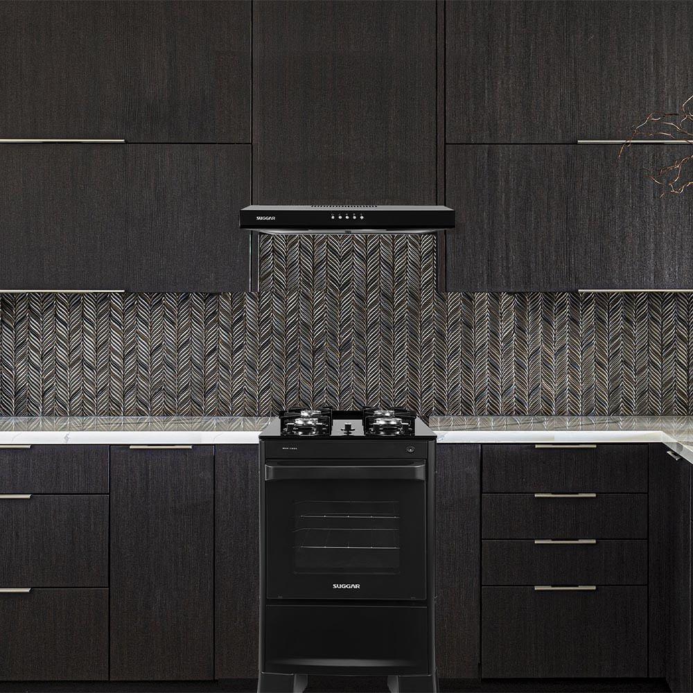 Depurador E Exaustor Slim 60cm Suggar DPS162PT Preto 220V - 7
