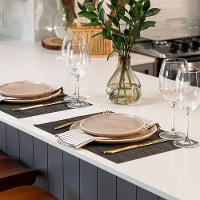 Jogo Americano Copa E Cia Avulso Loom 35x48 Cm Grafite