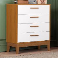 Cômoda Infantil Flip 4 Gavetas Branco Fosco-savana - Reller Móveis Branco Fosco-savana - 2