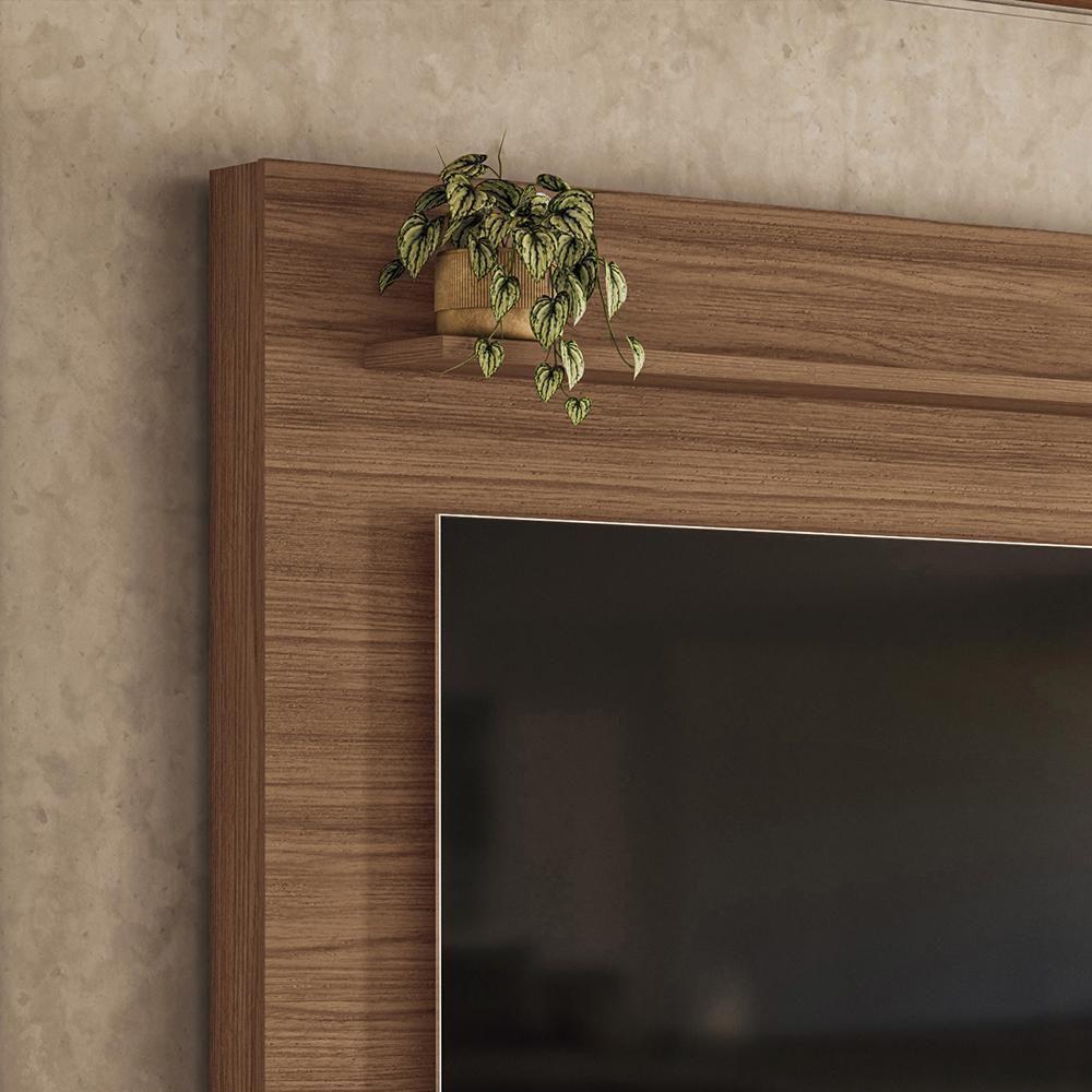 Estante Home Theater Axis Castanho-off White Para Tv Até 60? - Hb Móveis Castanho-off White - 3