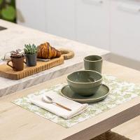 Jogo De Bowl Copa E Cia 6 Peças Tramato Em Cerâmica Sálvia - 5