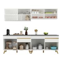 Cozinha Compacta Multimóveis Veneza Gw Fg3696 Com Armário E Balcão Branca - 3