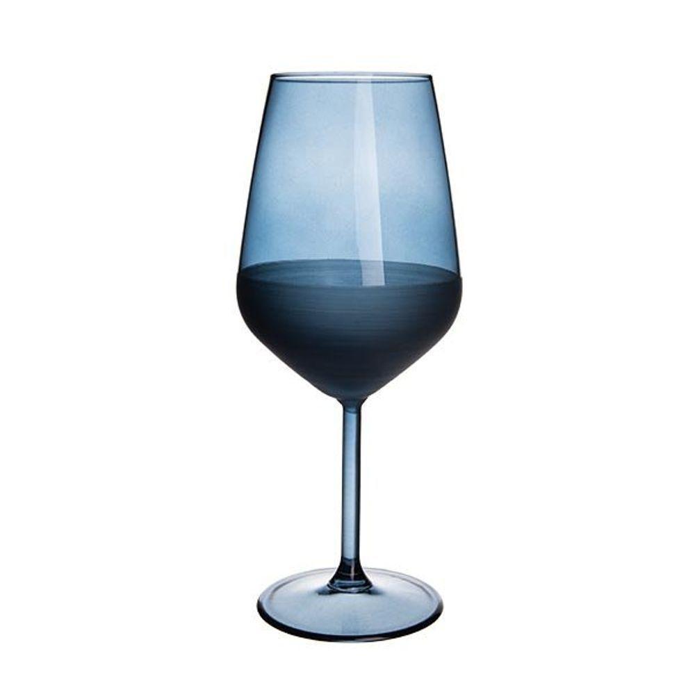 Taça Copa E Cia Duo 490ml Em Vidro Azul Navy - 1