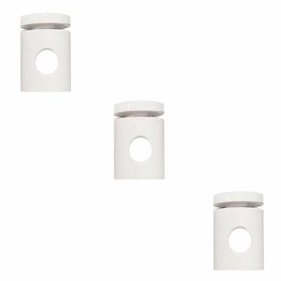 Kit-3 Desviador De Cabo Para Lustres E Pendentes E Luminária Md-6005/3 Branco