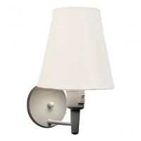 Kit/2 Arandela Cone Md-2013 Branco C/ Inter Liga E Desl Cúpula Em Tecido Branco - Bivolt - 8